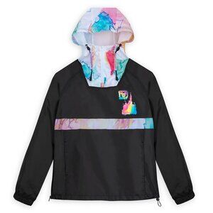 NWT Disney World Watercolor Windbreaker Large Castle Jacket